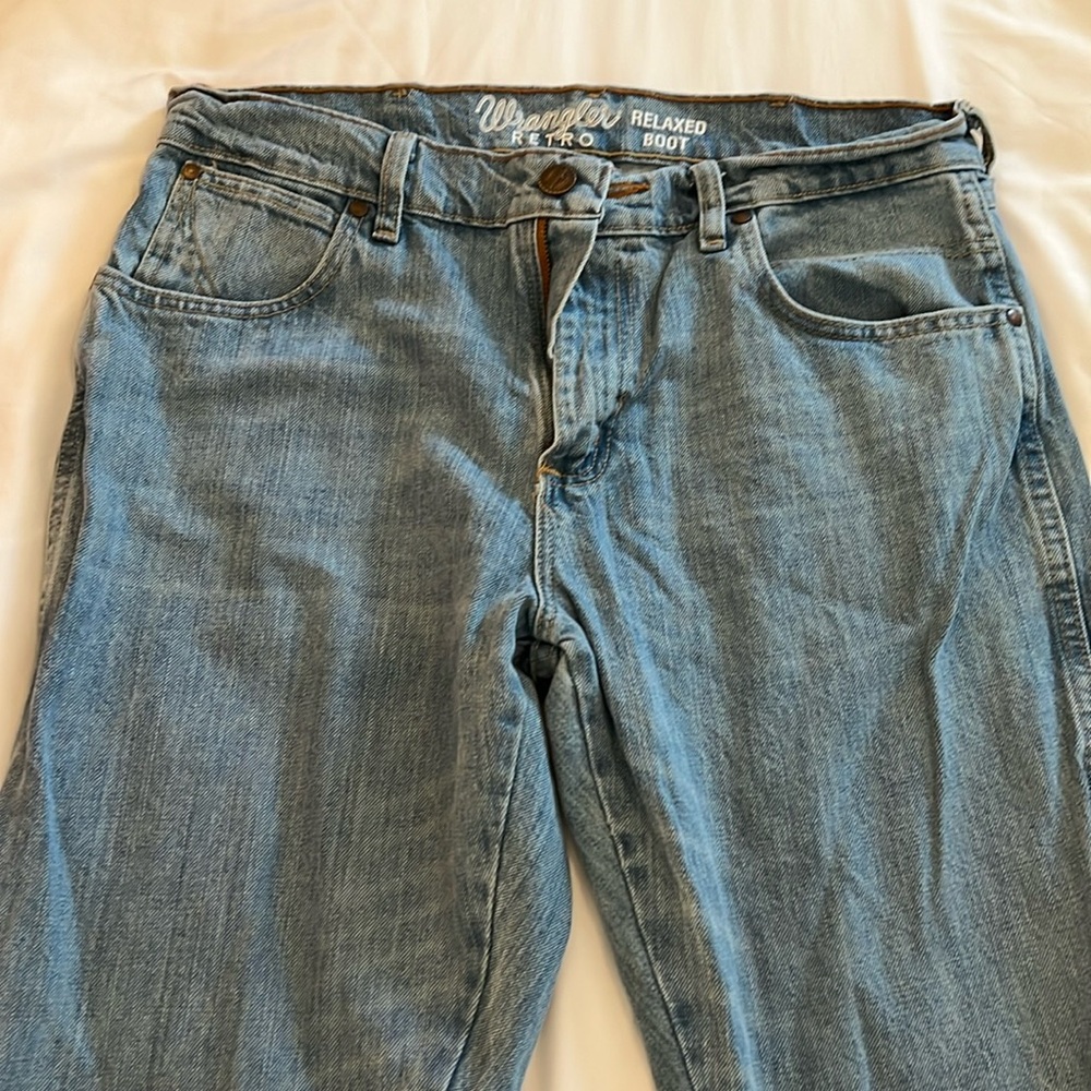 Men’s Wrangler Retro Relaxed Boot Jeans size 32x34